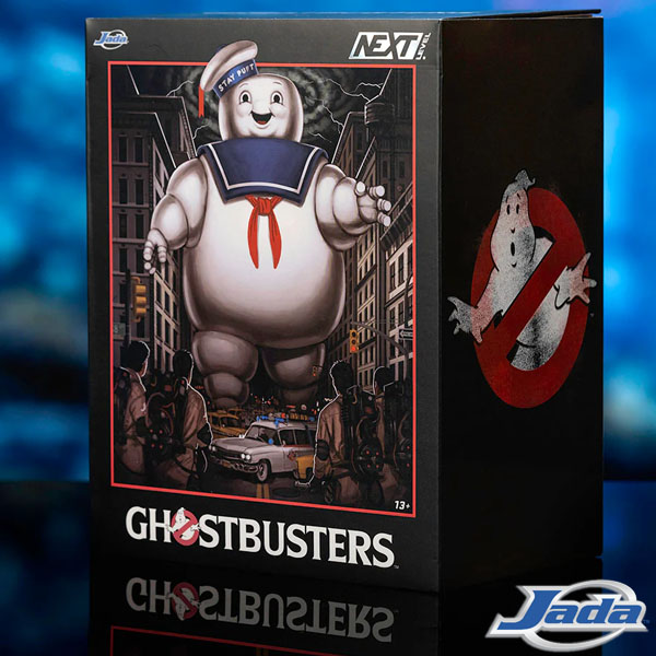 Jada Ghostbusters Nano Scene Stay Puft Marshmallow Man with Nano Ecto-1 Diorama